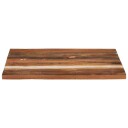  Firkantet bordplate 70x70 cm 25-27 mm gjenvunnet heltre 286059