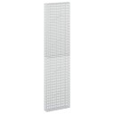 vidaXL Gabion med 5 mm tråd og 5x2,5 cm nett 50x10x200 cm
