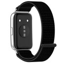 Armbånd med borrelås til Huawei Band 11 Pro – Svart / Armbånd med borrelås / Tekstilarmbånd