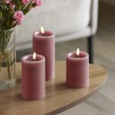 Edelweiss LED Kubbelys - Pale Rose (10 cm) Rosa