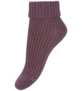 Hust and Claire Sokker   Ull/Bambus Viskose   2 pack   Flosi     Hust and Claire   33/36   Sokker   Rosa   33 36