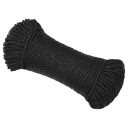  Arbeidstau svart 3 mm 50 m polypropylen