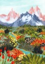 Autumn Mountains Plakat Plakat / 40x50cm