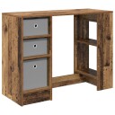 vidaXL Skrivebord Gammelt tre 100 x 40 x 75 cm Konstruert tre