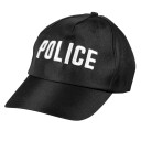 Police Svart Caps