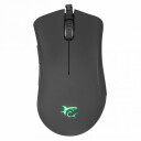 White Shark GM 5008 RGB Gamingmus 5D 6400dpi Svart