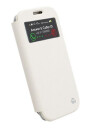 Krusell Malmö Flipcover View - Beskyttende Deksel For Mobiltelefon - Hvit - For Samsung Galaxy S4