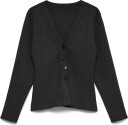 Vero Moda Vmmille Ls V Neck Cardigan Noos   DARK GREY MELANGE   XL