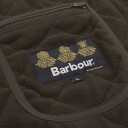 Barbour Men's Polarquilt Waistcoat Zip-In Dark Olive Check XL, Dark Olive Check