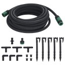  Dryppslange svart 0,6" 10 m gummi