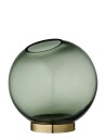 Aytm Globe Vase MFod Green FOREST/GOLD 17 cm