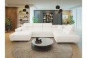Gabina Sofa med Divan og Sjeselong 4 seter   Hvit