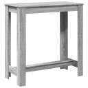  Barbord grå sonoma eik 102x50x103,5 cm konstruert tre