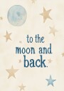 Lunar Love Journey Plakat / 70x100cm