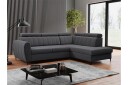 Hoffman Sofa med Sjeselong 3 seter   Grå