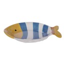 Seasons Summer Collection Fiskefat 30,5x24cm Lysblå/Gul