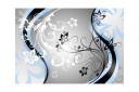 Fototapet Art-Flowers Blue 100x70 - Artgeist sp. z o. o.