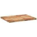  Bordplate ubehandlet 80x60x4 cm heltre akasie