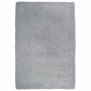  Flossteppe med lang luv NAVARRA sølvgrå 120x170 cm polyester 8721158558145