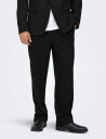 ONLY & SONS Onsmiro Tailored Loose 0346 Pant Noos - Black - XL