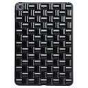 iPad 10.2 2019/2020/2021 Vevd Teksturert TPU-deksel Svart