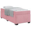  Sengestamme med madrass Rosa 90 x 200 cm stoff