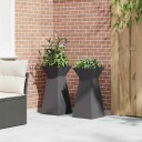  Planteholder Svart Plast 35 x 35 x 73 cm Planteholder