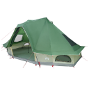Tipi telt med tak med lagring grønn 466 x 310 x 240 cm taft