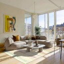 Flatvevd teppe   Delara beige/multi Størrelse: 190 x 280 cm