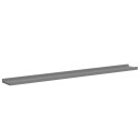 vidaXL Vegghyller 4 stk gr? 100x9x3 cm