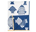 Organisk bomullsteppe 100 x 135 cm. FISK