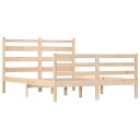 vidaXL Sengeramme heltre furu 120x200 cm