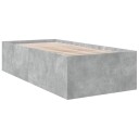  Sengeramme betonggrå 75x190 cm konstruert tre 8721102616204