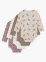 Pippi  Langermet Body 4 Pakk Violet Ice 74