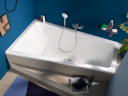 Duravit No.1 1-greps Badekarbatteri Krom