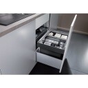 Blanco Flexon II 50/2 kildesorteringssystem, 2 Spann, Montering i skuff