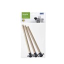 Savic Sittepinner I Tre For Fuglelbur 3-Pk