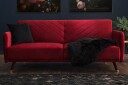 Senja Sovesofa 200 cm   Rød