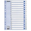 Register Esselte PP A4 1-15 Hvit