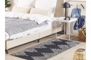 Bathinda Ryeteppe 80x150 cm - Svart/hvit