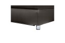 Sofa 2 seter Pareli Brun Lær/PU Manuell hvilestol   Brun Lær/PU Manuell hvilestol