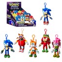 Sonic Prime Clip-on Plysjbamse 15cm assortert