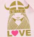 Danefæ T skjorte   DaneAlva   Lys Rosa m. Love Freja   Danefæ   3 md   T skjorte