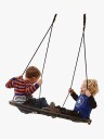 Nordic Play Rund Huske, Svart