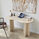 Soryn skrivebord 120 cm - Travertin