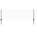  Gjerde med innlegg. Grå 0.6 x 25 m Stål