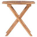 vidaXL Sammenleggbart hagebord 45x45x45 cm heltre teak