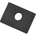 Ansell Lighting endestykke med hull 26,5x46,5 mm svart