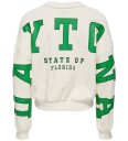 Kids Only Collegegenser   KogSally   Antique White/Daytona/Mediu   Kids Only   7 8 år 122 128   Collegegenser Grønn Hvit