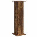 vidaXL Planteholder Røkt Eik 30,5 x 30 x 100,5 cm Konstruert tre